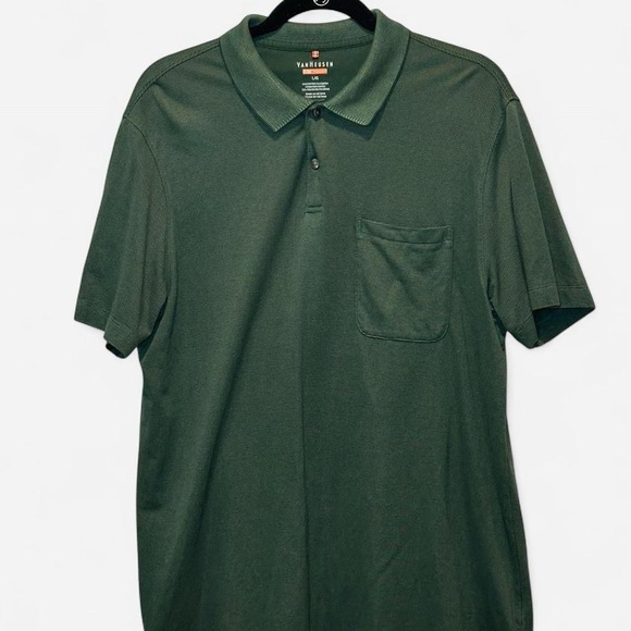 Van Heusen Green Polo Shirt for Men Sz XL - Picture 1 of 1